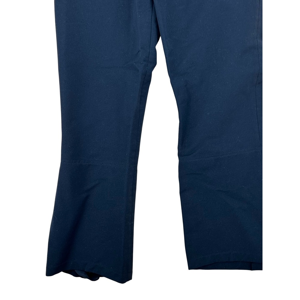 Obermeyer Women Black Wool Blend Ski‎ Pants Snow Trousers Size 10 - Picture 6 of 9